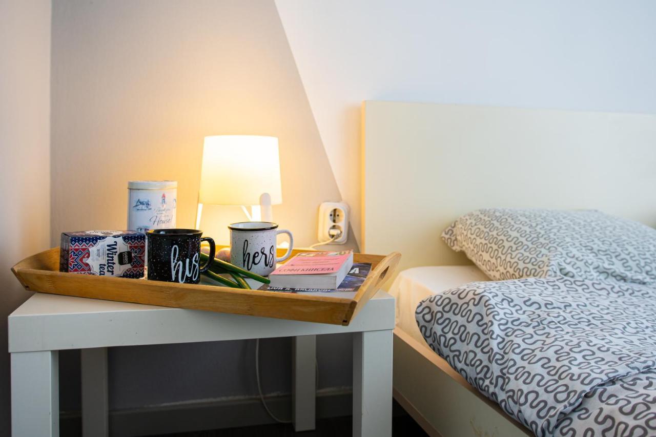 Skopje Eluxory Apartments ภายนอก รูปภาพ