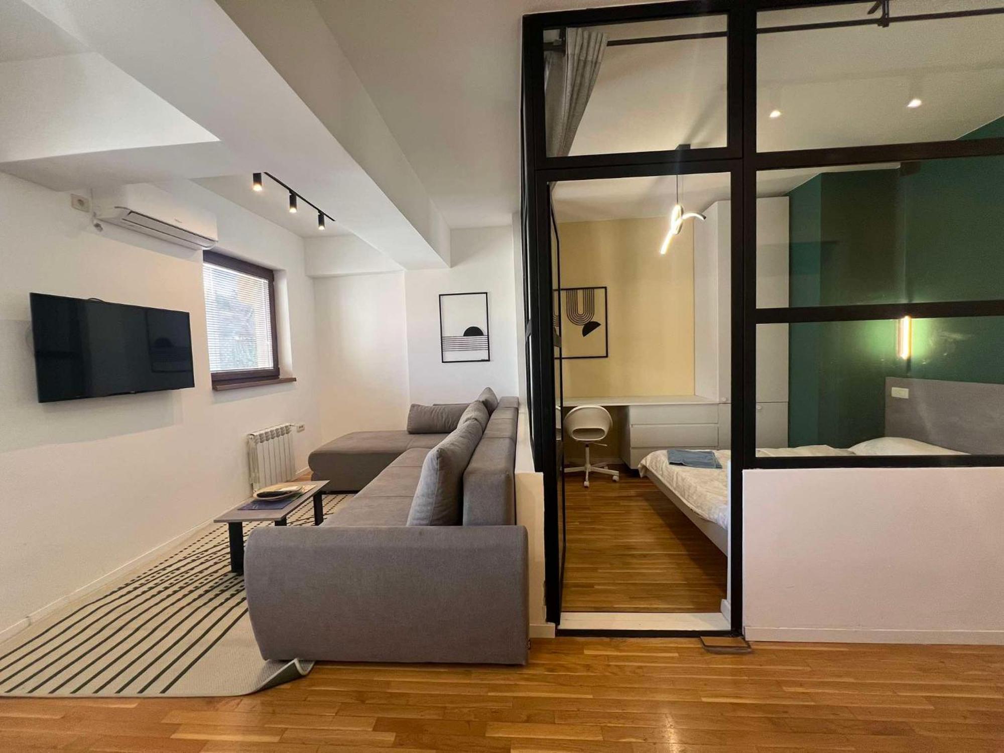 Skopje Eluxory Apartments ภายนอก รูปภาพ